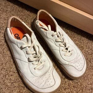 Origo retro White and Orange Women's Sneakers